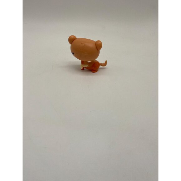 Vintage Hasbro Littlest Pet Shop Orange Ferret Figurine - Retro Toy Collectible - Picture 4 of 7